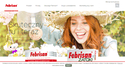 Desktop Screenshot of febrisan.pl